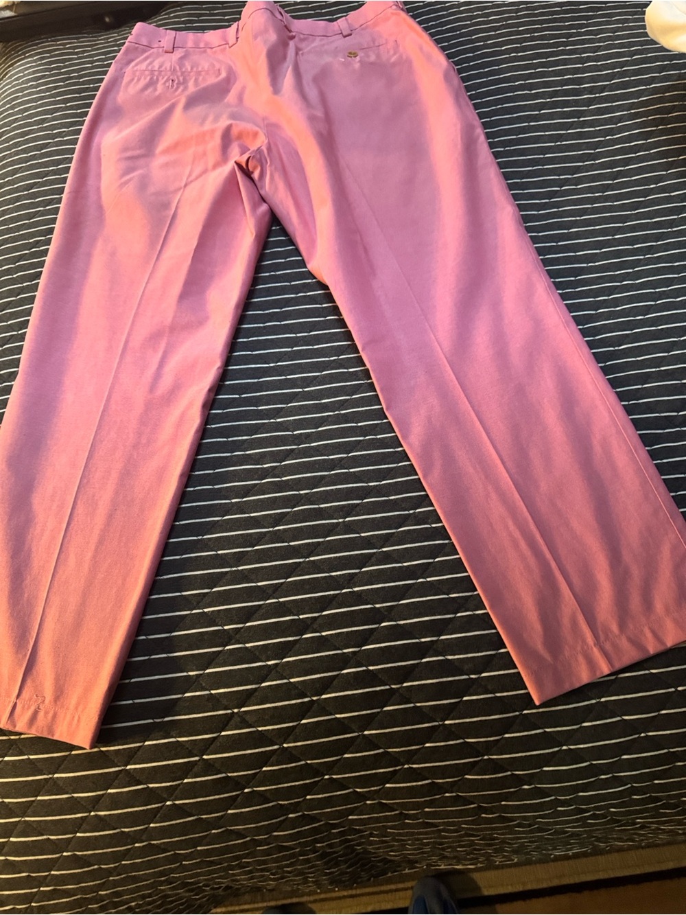 Brooks Brothers Rose Pink Dress Pants - Straight Leg 36 x 30 - Picture 3 of 4